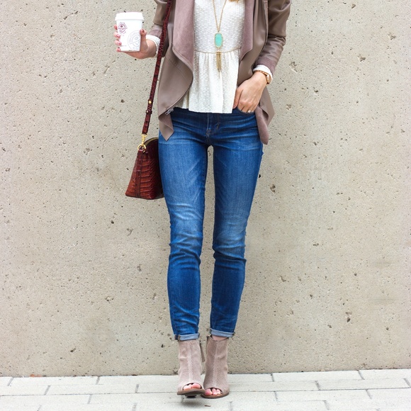 Toms Stucco Suede Perforated Majorca Bootie - Picture 6 of 8